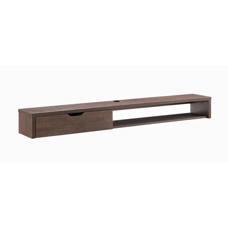 Few Solid Wood Floating TV Stand for TVs up to 60" & Reviews AllModern
